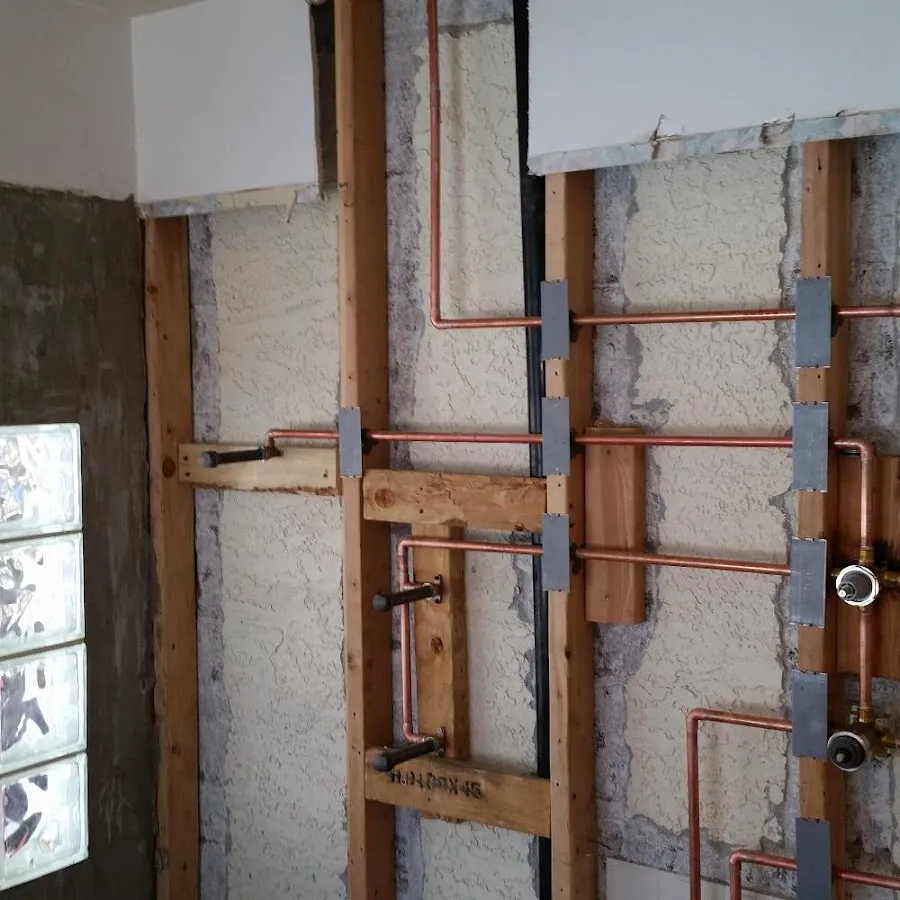 Copper pipe installation for Burst Pipe Repair in Ridgefield Park village